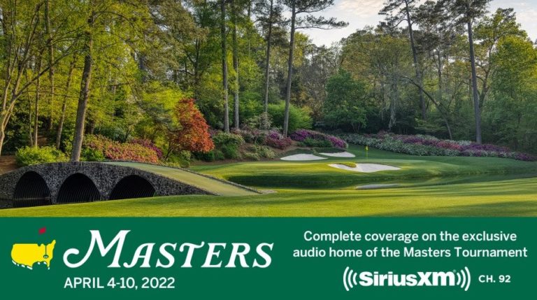 Discover all the 2022 Masters Tournament coverage live on SiriusXM